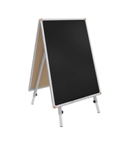 Çift Taraflı Teleskopik 50x70cm Yeşil/Siyah