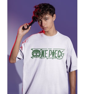 One Piece Roronoa Zoro Sırt Baskılı Unisex Oversize Anime Tişört