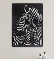 Gowpenart Zebra Ev&Ofis Metal Duvar Tablosu