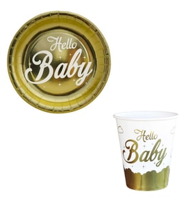HELLO BABY METALİZE Set 6 Kişilik-
