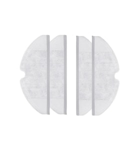Xiaomi Vacuum Mop 1C (STYTJ01ZHM) Robot Süpürge Uyumlu 4'li Mop Bezi- Yedek Parça Seti