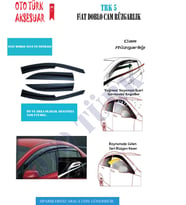 Fıat Doblo 2 Mugen Cam Rüzgarlığı Ön-Arka Sunplex