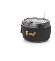 Bluetooth Fm Radyo Usb Tf Aux Solar Şarjli Taşinabi̇li̇r Kamp Hoparlör FP396S