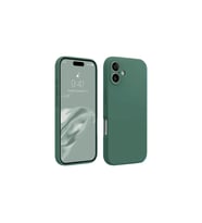 Iphone 16 Kılıf First Silikon - Koyu Yeşil