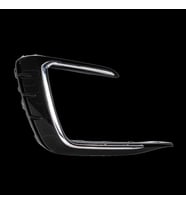 VW Tiguan R-line 2022- Tampon Izgarasi Sol Komple Parlak Siyah Nikelaj 5NA854661HDPJ Wisco