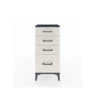 Arges Komodin 4 Çekmeceli 44x30x96 Antrasit-Aytaşı