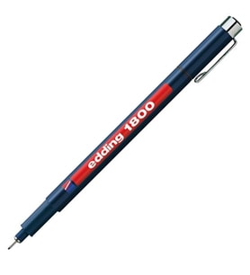 EDDING ED18000101 TEKNİK ÇİZİM KALEMİ 0.1MM SİYAH