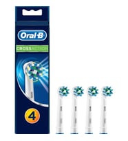 Oral-B Cross Action Şarjlı Diş Fırçası Yedek Başlık 4'lü