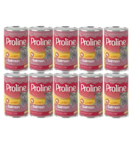 Proline Somonlu Yetişkin Kedi Konservesi 400 Gr*10 Adet (Kahverengi)
