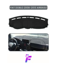 FIAT DOBLO AIRBAGLİ (2008-2013) Uyumlu Torpido Örtüsü Kolay Montaj Tam Koruma Tam Uyum E32