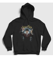 Presmono Unisex Siyah Electricity Magician Nikola Tesla Kapüşonlu Sweatshirt 332337tt