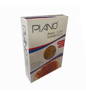 Ambalaj Paket Para Lastiği 50 Gr 1 Paket Brons Ambalaj Lastigi %100 Kauçuk 1 Paket (Sarı)