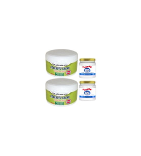 Süper Çörek Otu Rahatlama XL Boy Krem 2x200 ml+2x50 ml Snow Kitten Krem