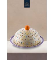 Renkli Sarı Cupcake Fanus, Şık ve Pratik Süsleme İçin Mükemmel