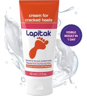Topuk Çatlak Kremi 60ml - Ayak Kremi - Ayak Bakımı - Ayaklardaki Çatlakları Engenlemeye Yardımcı olur. Kuru ve Yıpranmış Ayaklarda 24 saat içinde etkisi hissedilir.
