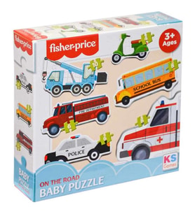 NessiWorld KSFisherPriceBabyOnTheRoad6in1Puzzle