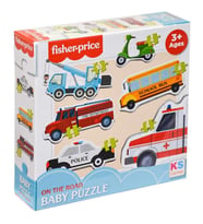 NessiWorld KSFisherPriceBabyOnTheRoad6in1Puzzle