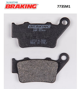YARI METALİK ARKA FREN BALATASI / YAMAHA / XT Z TENERE / 700cc / ARKA  / 2019-20