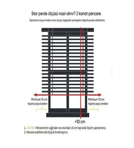 StorBurada Zebra Stor Perde Ekru STB 400V02-D