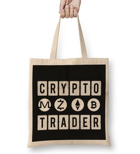 Cryptocurrency Crypto Trader Bitcoin Blockchain Bez Çanta Uzun Saplı
