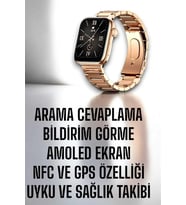 Akıllı Saat Adımsayar, Nabız Takibi ve GPS Destekli Kadınlara Özel