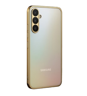 Samsung Galaxy A34 5g Kılıf Kamera Korumalı Lensli Silikon - Gold