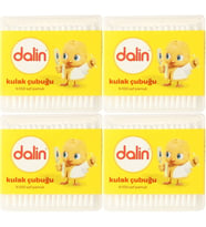 Dalin Kulak Çubuğu 100 Adet (4 Lü Set)