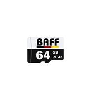 BAFF MicroSD 64GB UHS-I U3 A2 V30 Hafıza Kartı