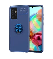 Samsung Galaxy A72 Kılıf Range Yüzüklü Silikon - Mavi