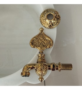 Gold Renk Şehzade Model Osmanlı Musluğu
