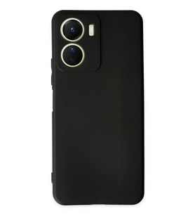 Mey İthalat® Vivo Y16 Kılıf First Silikon - Siyah