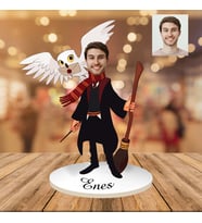 Kişiye Özel Harry Potter Tasarımlı Karikatür Biblo