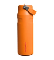 Stanley The IceFlow Bottle Flip Straw Pipetli Termos 2.0 0.7 L - (24 OZ) Goldenrod Coral (Turuncu)