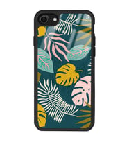 iPhone 8 Color Leaf Tasarımlı Glossy Telefon Kılıfı