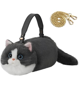 Kedi El Çantası Gri
