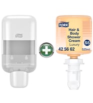 Tork Mini S5 Sabun ve Dezenfektan Dispenseri Beyaz + 525 ml Şampuan Hediyeli