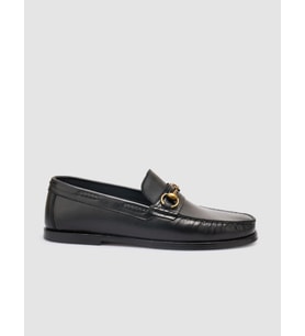 %100 Hakiki Deri Siyah Erkek Loafer