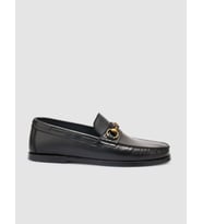 %100 Hakiki Deri Siyah Erkek Loafer