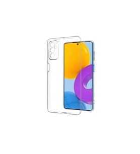Samsung Galaxy M52 5g Kılıf Deluxe 2mm Şeffaf Silikon - Şeffaf
