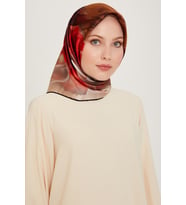 Armine Nostalji Serisi Sura İpek Eşarp 9244DS