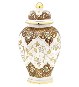 Kütahya Porselen Sırküpü Kavanoz 30 Cm Dekor No:2003695