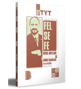 Benim Hocam TYT Felsefe Ders Notlar Soru Bankası - 2027