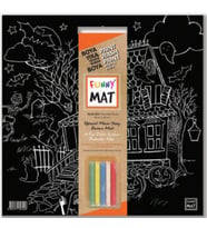 Funny Mat - Korku Evi 40x40cm