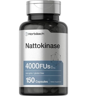 NATTOKINASE 4000 FU PER SERVING  150 CAPSULES