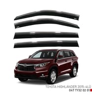 Toyota Highlander Kromlu Cam Rüzgarlığı Niken 2015-2020 Arası