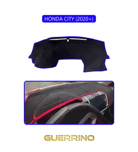 HONDA CITY 2020+TORPİDO KORUMA HALISI MAVİ KENAR