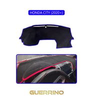 HONDA CITY 2020+TORPİDO KORUMA HALISI MAVİ KENAR