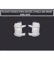BOXER AYNA KAPAĞI 2 PARÇA ABS KROM 2006 2007 2008 2009 2010 2011 2012 2013 2014 2015 2016 2017 2018 