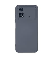 Xiaomi Poco M4 Pro 4g Kılıf Nano İçi Kadife Silikon - Gri