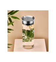 Şık ve dayanıklı 1100 ml cam karaf, şampuan, meşrubat için ideal